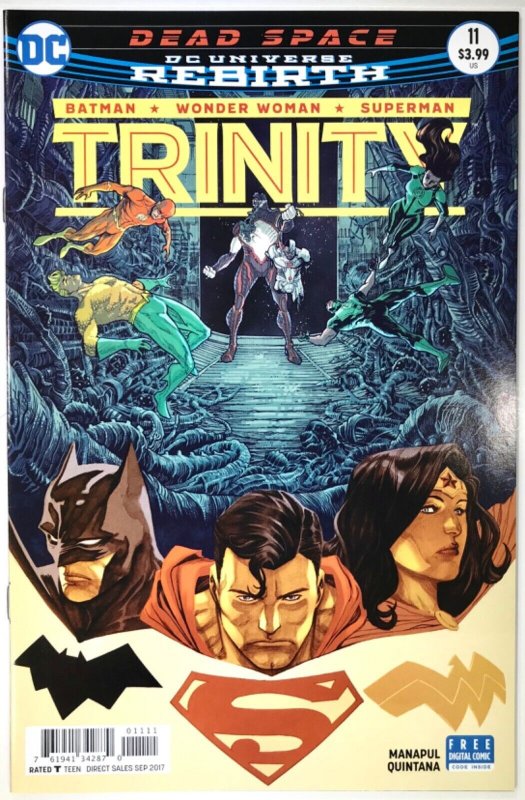 TRINITY Comic Issue 11 — Batman Superman Wonder Woman — 2017 DC Rebirth Universe 