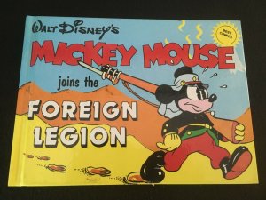 MICKEY MOUSE JOINS THE FOREIGN LEGION Walt Disney Best Comics Series Hardcover