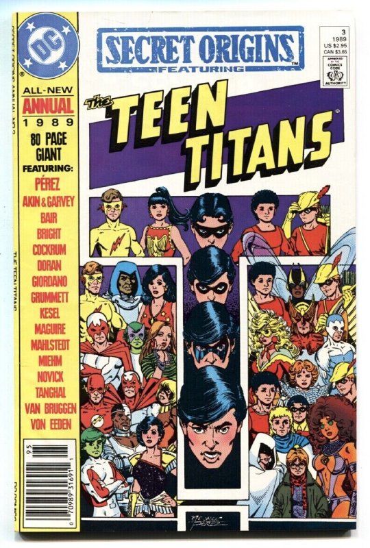 Secret Origins #3-1989-Teen Titans origin-comic book DC