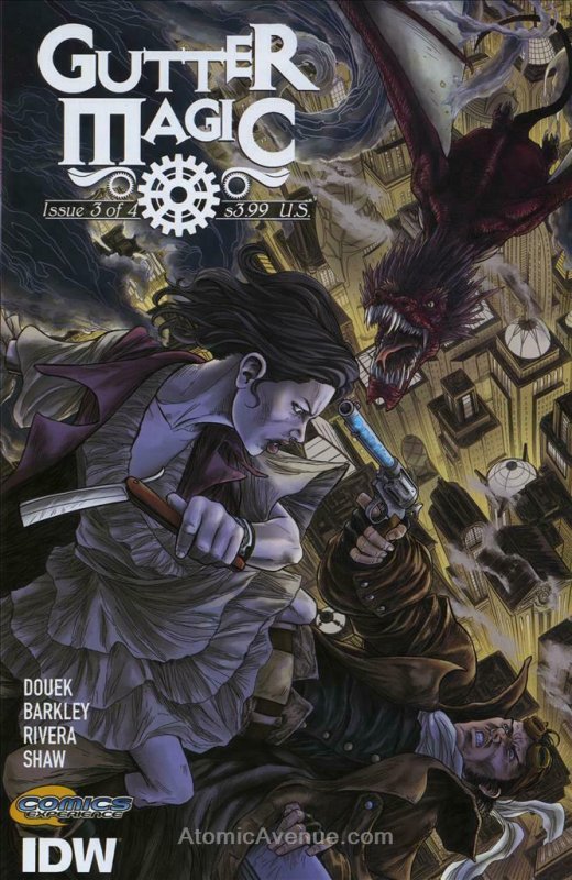 Gutter Magic #3 VF/NM; IDW | save on shipping - details inside