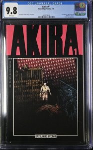 (1988) Epic Comics AKIRA #1 CGC 9.8! 1st USA appearance Kaneda & Tetsuo