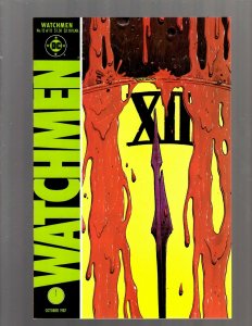 Watchmen Complete DC Comics LTD Series # 1 2 3 4 5 6 7 8 9 10 11 12 A. Moore SB5