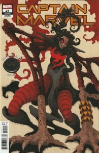 Captain Marvel # 24 Knullified Variant Cover NM Marvel