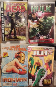 Lot of 4 Comics (See Description) Indestructible Hulk, Iron Man, Green Lantern