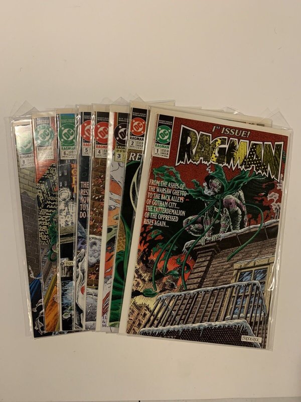 Ragman 1 2 3 4 5 6 7 8 Lot Run Set Near Mint Nm Dc Comics