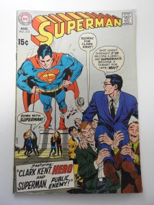 Superman #219 (1969) FN Condition!