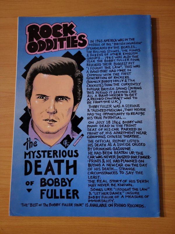 Rockers #1 ~ VERY FINE - NEAR MINT NM ~ 1988 Rip Off Press Comics UNDERGROUND