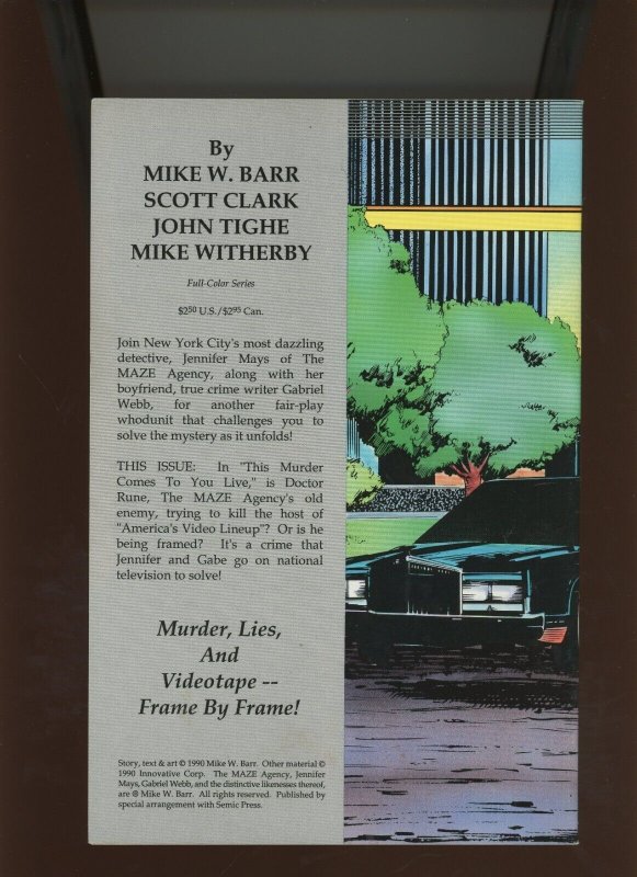 (1991) The Maze Agency #18: COPPER AGE! (7.0/7.5)