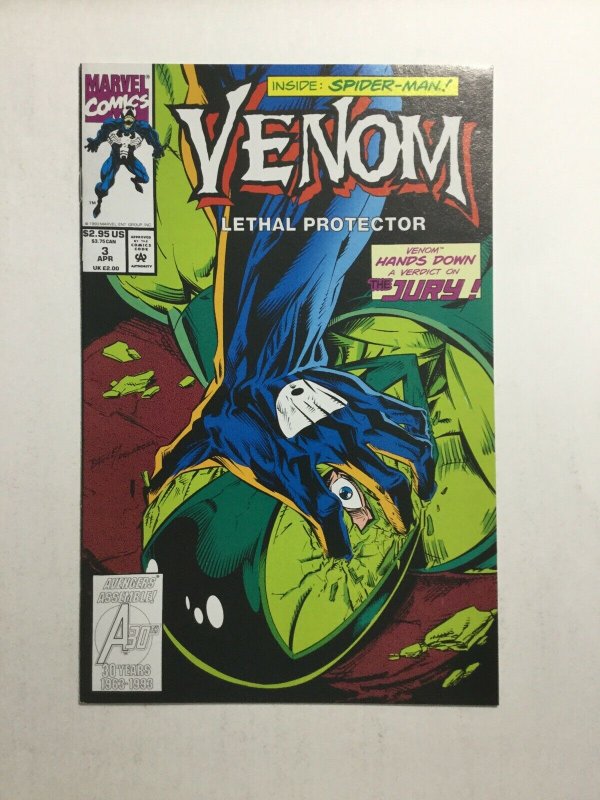 Venom Lethal Protector 3 Nm Near Mint Marvel Comics