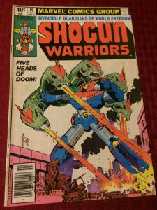 Shogun Warriors #10 Marvel Comics (1979) FN Five Heads of Doom