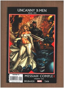 Uncanny X-Men #494 Marvel Comics 2007 MESSIAH COMPLEX CABLE HOPE VF 8.0