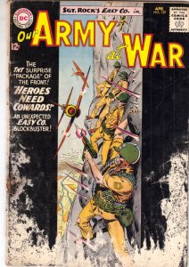 Our Army at War #129 (Apr-63) FR/GD Low-Grade Easy Company, Sgt. Rock