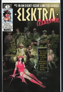 Elektra: Assassin #3 (1986) Elektra