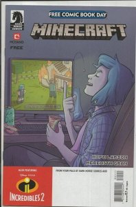 Minecraft and Incredibles FCBD #1 ORIGINAL Vintage 2019 Dark Horse Comics