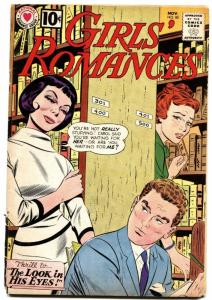 GIRLS' ROMANCES #80 1961-LIBRARY COVER-DC  LOVE & SPICE G