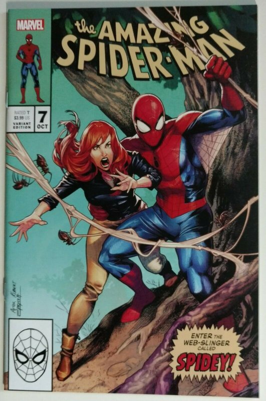 Amazing Spider-Man #7 (1st Gambit Xmen 266 homage cover) limited 3000 print run!