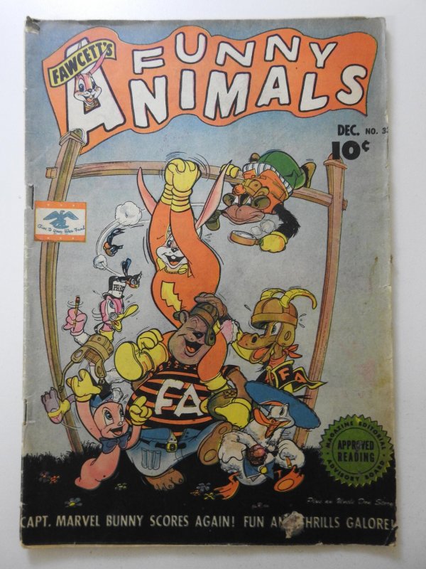 Fawcett's Funny Animals #33 (1946) VG- Condition