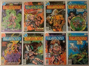 Warlord comics lot #1-50 47 diff avg 5.0 (1976-81)