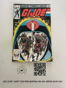 G.I. Joe # 6 NM Marvel Comic Book Duke Cobra Commander American Hero 20 J232