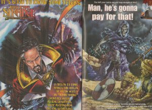 Over The Edge # 2 Dr. Strange Faces Silver Dagger