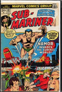 Sub-Mariner #60 (1973) Namor the Sub-Mariner