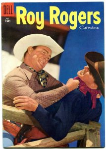 Roy Rogers #89 1955-Dell Golden Age Western- Nice VF-