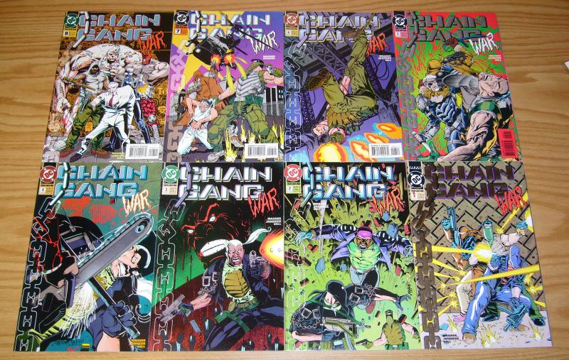 Chain Gang War #1-12 VF/NM complete series - john wagner - dc comics set lot