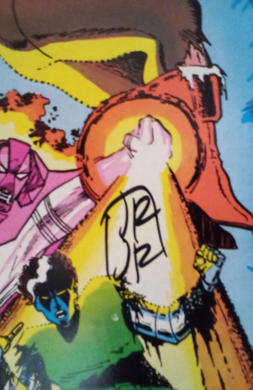 The Uncanny X-Men #194 Signed by John Romita Jr (1985)