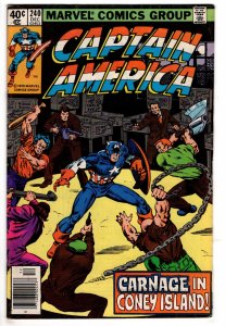 Captain America #240 (1979)  Marvel Comics