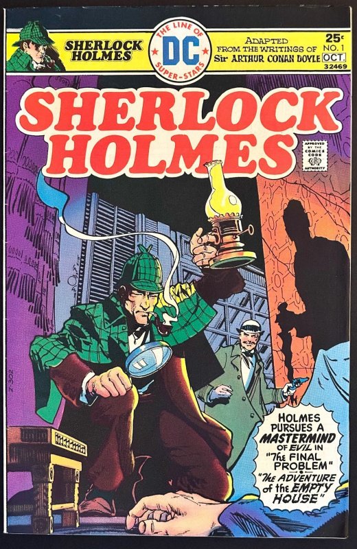 Sherlock Holmes (1975) KEY 1st App of Sherlock Holmes in DC Comics - VF-/VF+