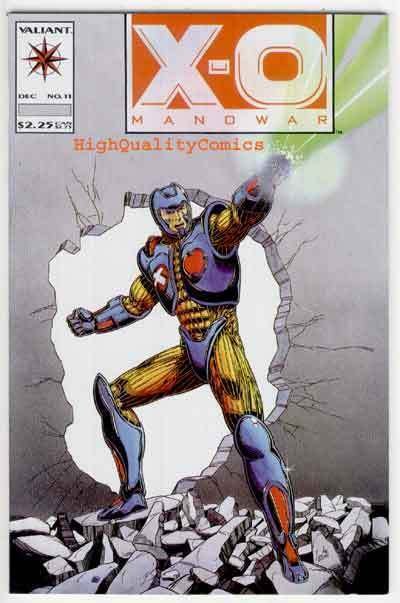 X-O MANOWAR #11, NM. Valiant, Monsters, Bob Layton, 1992, more in store