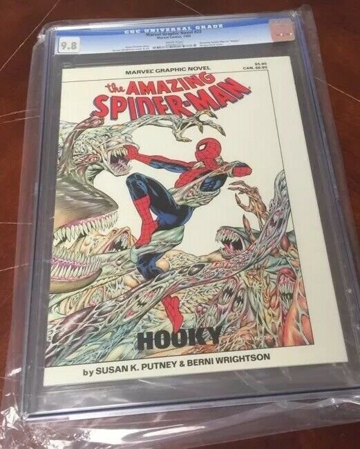 Marvel Graphic Novel 22 Hooky Spider-Man Cgc 9.8 