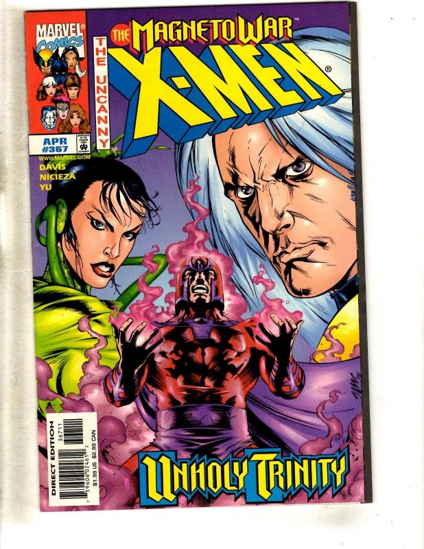 7 Uncanny X-Men Marvel Comic Books # 361 362 363 364 365 366 367 Wolverine CR55