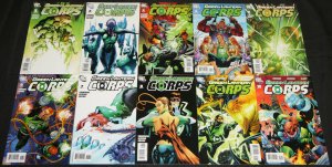 Modern DC GREEN LANTERN CORPS VOL. 2 51pc Count High Grade Comic Lot JLA
