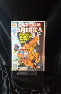 Captain America #316 Newsstand Edition (1986) Captain America 