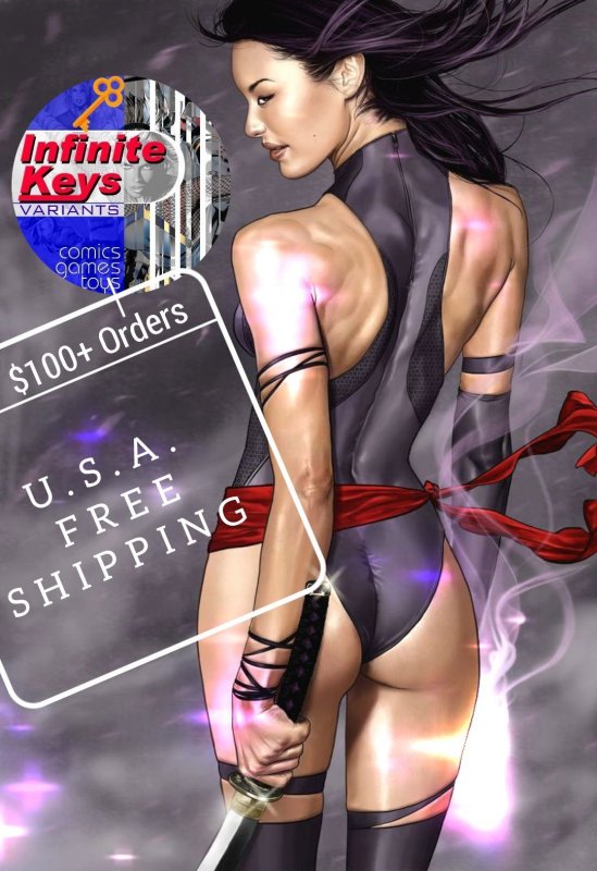 Psylocke #1 WoW! Artgerm 1:100 HTF VIRGIN PRESALE 11/13/24 X-Men