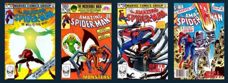 The Amazing Spider-Man #215-239 FULL RUN (1983)