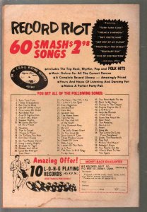 Go-Go #1 1966-Charlton-Miss Bikini Luv-Rolling Stones-surfboard-VG