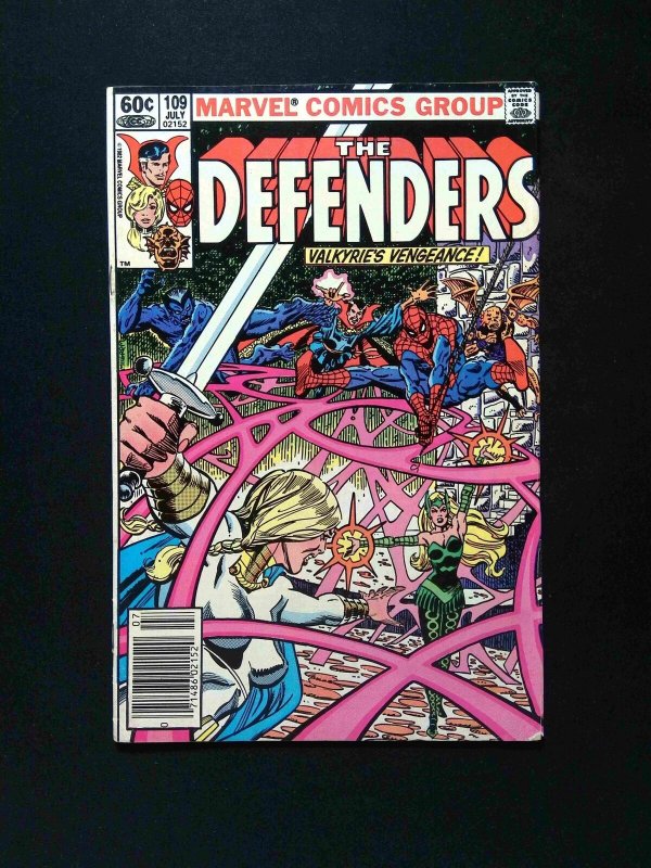 Defenders #109  MARVEL Comics 1982 FN NEWSSTAND