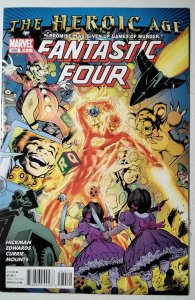 Fantastic Four #580 (2010) Marvel Comic Book J755