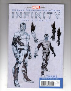 Infinity #6 (2014) Jerome Opena 1:50 Variant Thane Sketch Cover / ID#31