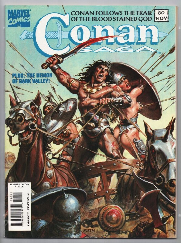 Conan Saga #80 (Marvel, 1993) VG/FN 