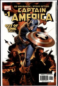 Captain America #1 (2005) Captain America [Key Issue]