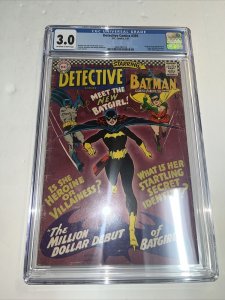 Detective Comics (1967) # 359 (CGC 3.0) 1st App Batgirl Barbara Gordon !