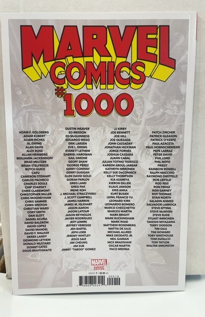 Marvel Comics #1000 Smallwood Cover (2019)