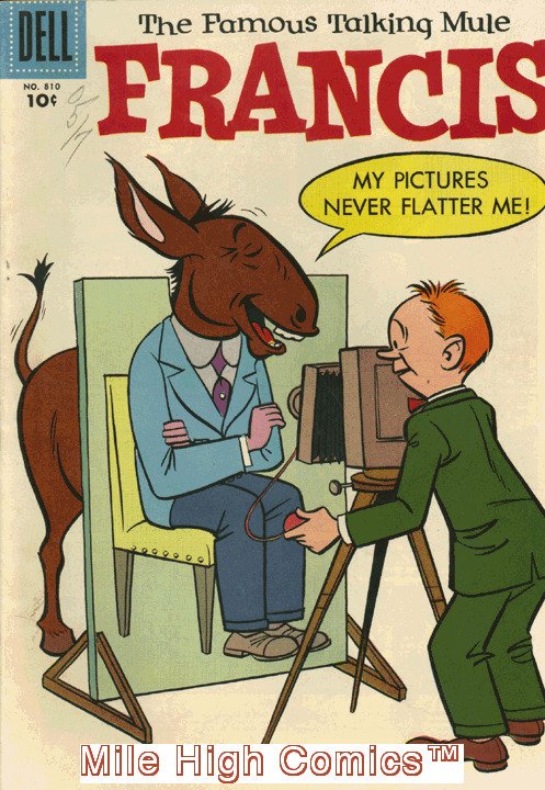 FRANCIS THE FAMOUS TALKING MULE (1951 Series) #1 FC #810 Fair Comics Book