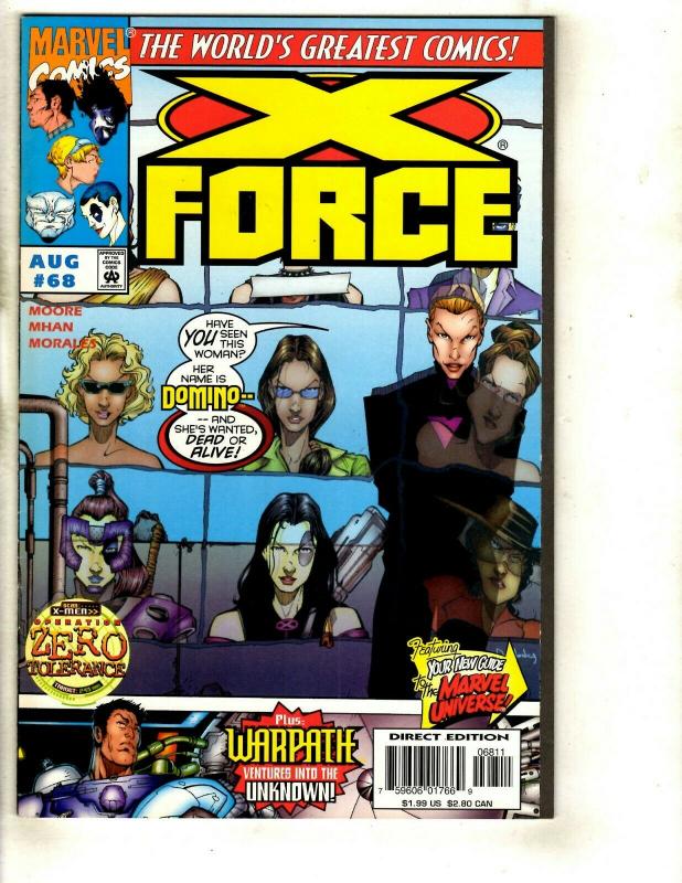 12 X-Force Marvel Comics # 47 58 59 60 61 62 63 64 65 66 67 68 EK4 