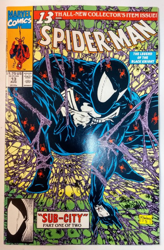 Spider-Man #13 (9.4, 1991) Homage Cover to Spider-Man #1