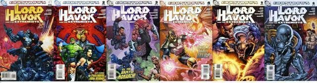 COUNTDOWN LORD HAVOK & EXTREMISTS (2007) 1-6  COMPLETE!