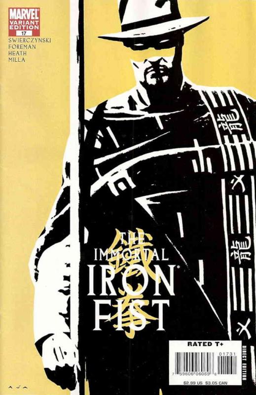 Immortal Iron Fist, The #17A VF/NM Marvel - save on shipping - details inside